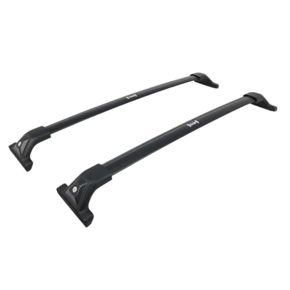 Barras Techo Portaequipajes con Barras Cruzadas bloqueables de 265LBS ​​para Equinox 2025-2026, Barra Aluminio, portaequipajes Negro, Acceso a la azotea