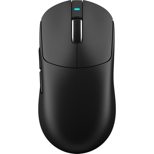 ATTACK SHARK X8 Ultra Wireless Gaming Mouse,55g Ultra-Lightweight BT/2.4GHz Wireless/Wired Mouse,8K Polling Rate,PixArt PAW3950MAX Sensor,42000 DPI,Gamer Mice for PC/Win/Mac/Big Hand (Black)