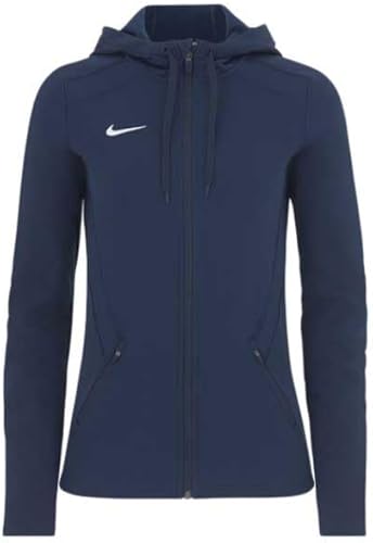 NIKE Womens Team Training Full Zip Hoodie Camiseta, Multicolor, Extra-Small Unis
