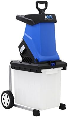 AAVIX AGT308 Electric Chipper & Shredder, Blue