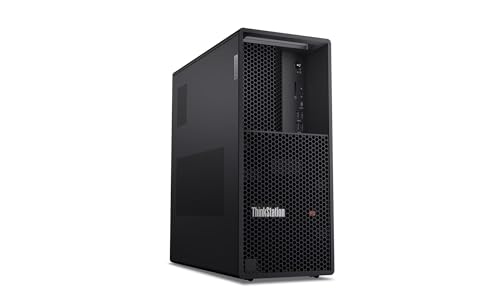 Image of Lenovo ThinkStation P3 Tower Gen 2 Workstation with Intel Core Ultra 9 285 vPro Processor, NVIDIA RTX A1000 Graphics, 32GB DDR5 Memory,1TB SSD, 2X DisplayPort, GbE RJ-45, Wi-Fi 7, and Windows 11 Pro