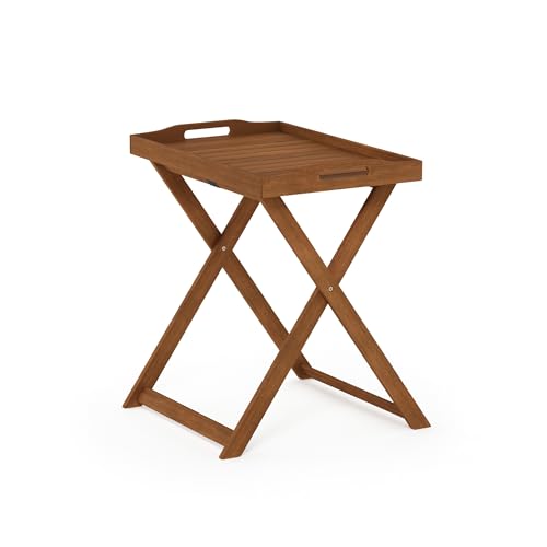 Table d'appoint d'extérieur gain de place Furinno pour petit balcon - 6