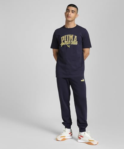 PUMA Unisex Class Graphic Tee T-Shirts, New Navy, L – Ansicht 5