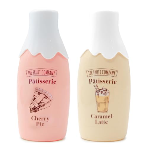 The Fruit Company Colonias Pâtisserie Pack 2 Unidades 40 ml | Lemon Pie, Caramel Latte, Pistachio Macaron o Cherry Pie | Eau de Toilette Gourmand Aroma Dulce Duradero (CHERRY-CARAMEL)