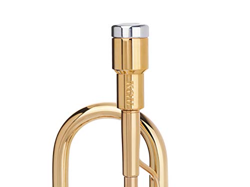 Trumpet Mouthpiece Booster Kgubrass. Custom Made Rocket Trumpet Booster Kgu Gold Plated 24K Color #TOP1