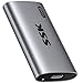 SSK Externe SSD 512GB, USB 3.2 Gen2 Portable SSD, bis zu 550 MB/s, Externe Festplatte mit USB C&A 2 in 1 Kabel, External Solid State Drive für iPhone 16/15/17-Serie/Android/Wind...