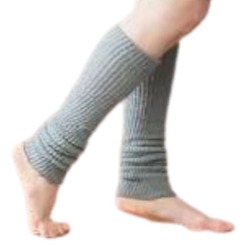 Image of Kakun Japan Signature 'Mofmofu' Silk Leg Warmers - Arm Warmers Cozy Sleep, Made in Japan - Winter Comfort for Pregnant Women