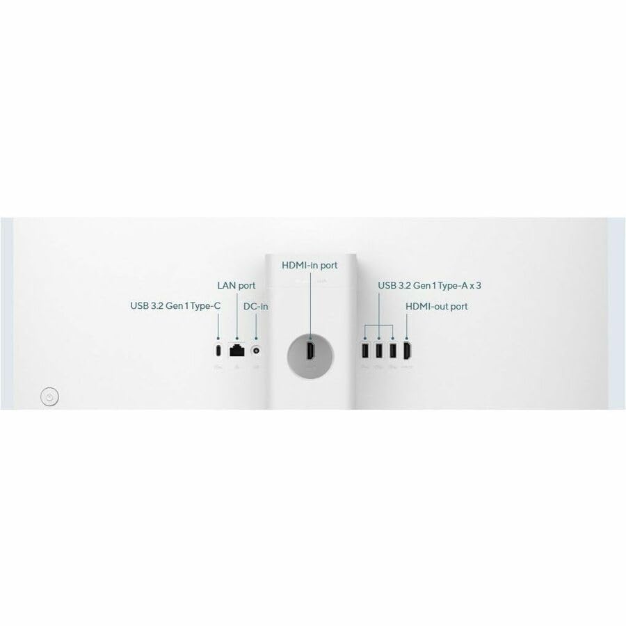 Image of Asus V600 VM670KA-DB705T All-in-One Computer - AMD Ryzen AI 7 Ryzen AI 300 Series 350-16 GB - 1 TB PCI Express NVMe 4.0 SSD - 27 inch Full HD Touchscreen - Desktop - White