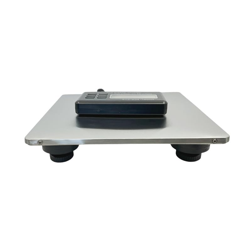 Pesa pacchetto mobile professionale, 150 kg, vassoio in acciaio