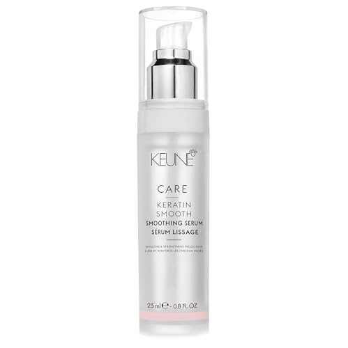 Keune Care Keratin Smooth Serum, Nourishing & Frizz-Control Treatment for Smoother Hair, 0.8 Fl Oz