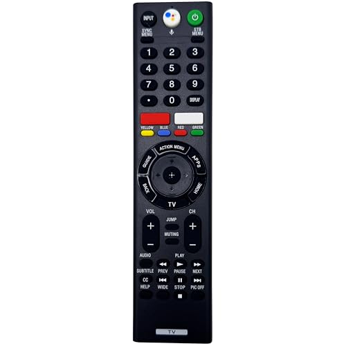 Leankle Sprachfernbedienung RMF-TX310U für Sony LED, Bravia OLED Smart Android TVs 2016, 2017, 2018 und 2019 Modelle