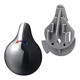 RP28595 Shower Handle Replacement for Delta Faucet Temperature Knob and Cover, Delta Plumbing Replacement Parts