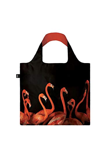 LOQI National Geographic Flamingos Reusable Shopping Bag, One Size LOQI National Geographic Flamingos Reusable Shopping Bag, One Size