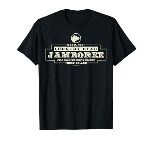 Vintage Classic Country Bear Jamboree Theme Park Series T-Shirt