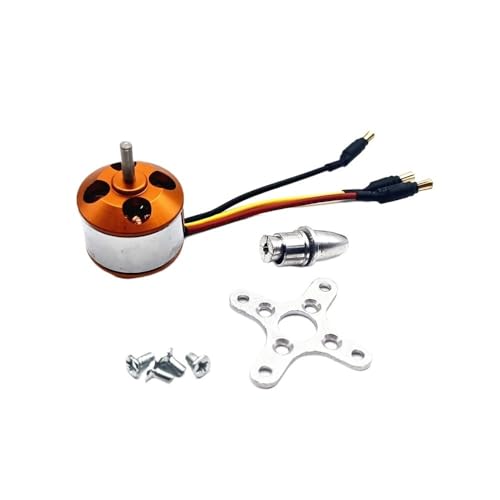 Moteur brushless A2212 KV2200 avec prise banane pour avion RC et drones