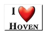 Enjoymagnets Hoven (M) Souvenir Holland GELDERLAND Fridge Magnet KÜHLSCHRANK Magnet ICH Liebe I Love
