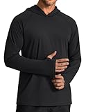 COOFANDY Men's UPF 50+ Sun Protection Hoodie for Outdoor Activities