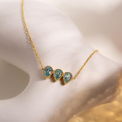 925 Sterling Silver Birthstone Necklace – Personalized Gift for Women, Mom, or Wife | Mother’s Day, Christmas, or Grandmother Gift, Custom Jewelry for Her3