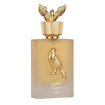 Pride Perfume for Men & Women | Eau De Parfum | Long Lasting | Scent Blended with Oud & Musk Fragrances (Shaheen Gold Perfume, 100ml Pack of 1)