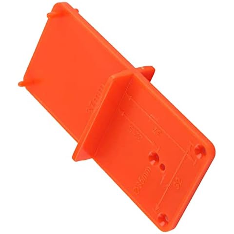 Lightweight Drilling Guide Locator Hinge Hole Jig Template Drilling Positioning Plate for Door Cabinet Assemble Woodworking Punch Cover