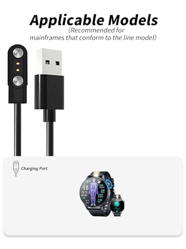 Cable de carga USB para reloj idomars con estuche de viaje 7