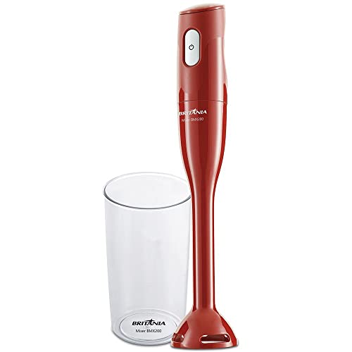 Mixer, Bmx200v, 200W, Vermelho, 110v, Britânia