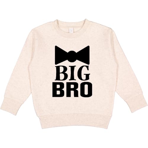 inktastic Brother Announcement Big Bro Boys Toddler Sweatshirt 3T Natural Heather 2ec07