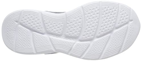Basket Skechers 403796L GYYL pour garçon chaussure de sport grise et jaune - 2