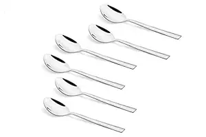 Koko Gleen Stainless Steel Dinner Spoon for Home/Kitchen, Set of 12 Pcs. (19 cm.) Dinner Spoon Set