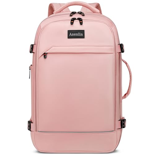 30L Travel Backpack For Women Men Flight Approved Carry-On Laptop Pink - image 2