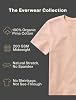 Camiseta de mujer MON CHOU, 100% algodón Pima orgánico peruano, cuello redondo, color negro 4