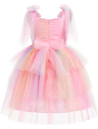 Girls Love Heart Valentine Tulle Tutu Princess Pageant Ruffle Front Layering Skirt Birthday Flower Girl Wedding Dress2