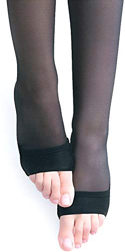 Image of Convertibles Pantyhose, Black - 3 Ways to Wear It - Sheer Pantyhose Hosiery for Women