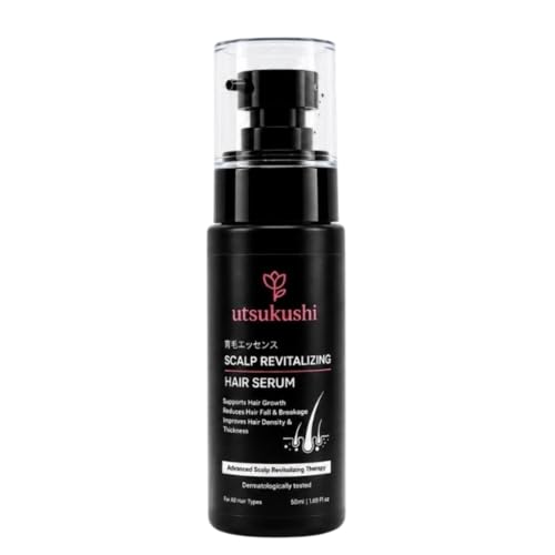 Image of Rice Water Hair Growth Serum | Korean Inspired Ingredients Scalp Care Treatment | Lightweight Nourishing Formula | Quick Absorption Hair Strengthening Solution | 50g