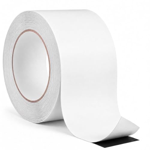 Fluorocarbon Film Butyl Tape 4in x 25ft RV Roof Tape,White