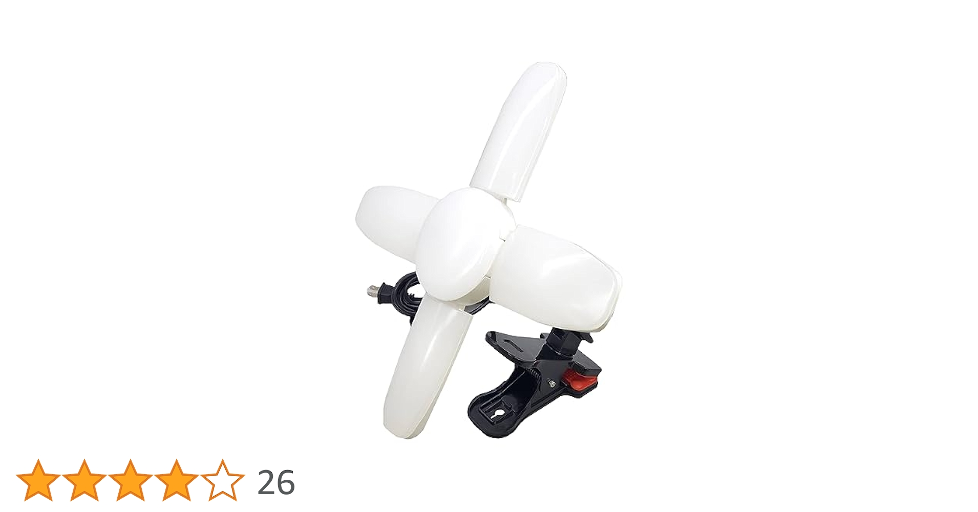 Amazon.co.jp: 75W LED電球付屋内用クリップランプ スーパー