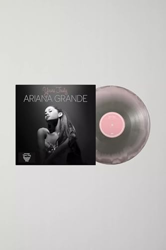 Album Art for Yours Truly Pink & Grey SwirlColored Vinyl LP, Ariana Grande by Ariana Grande