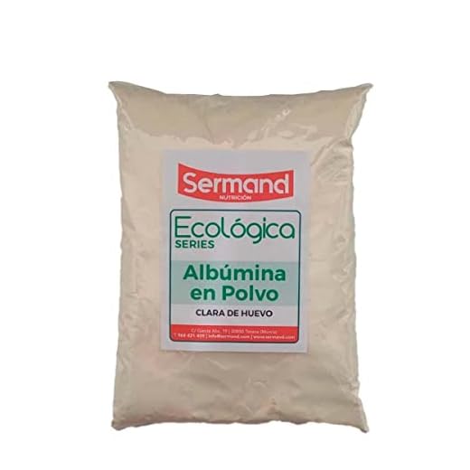 CLARA DE HUEVO EN POLVO ECOLÓGICA 1KG (ALBUMINA)