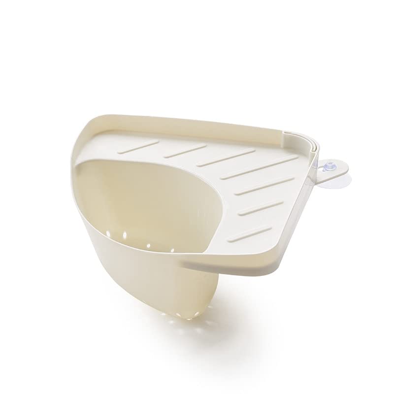 YIXIN2013SHOP Laundry Hamper Drain Basket Creative Hollow Plastic Storage Basket Multifunctional Sink Storage Vegetable Washing Basket Laundry Basket (Color : Guolvwang01sl-qianhu)