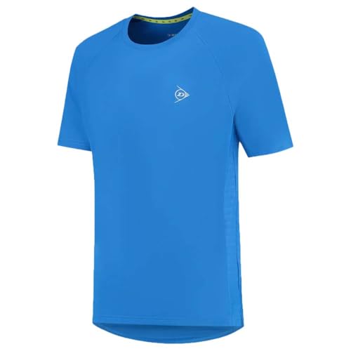 Maillot de tennis bleu Dunlop 152 parfait pour les tournois juniors