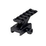 FOCUHUNTER レールベースマウント スコープマウントマウントベース 戦術増高スコープマウントアダプター ライザーレールベース 20mmピカティニーウィーバーレール対応