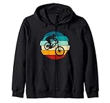 regalo di mountain bike vintage mtb downhill bike ciclismo felpa con cappuccio