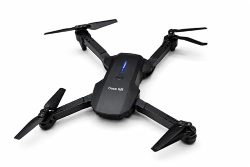 Swa Mi Foldable Drone with Camera, Black - Image 4