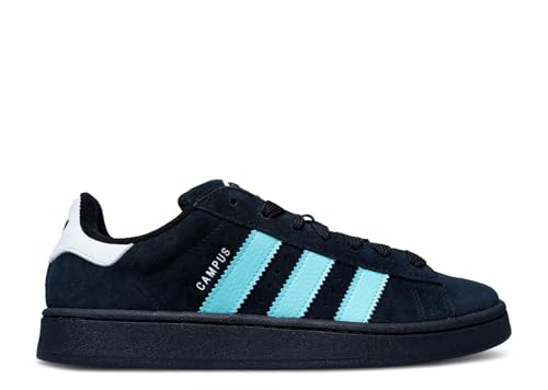 Image of adidas Campus 00s Mens Shoes, Core Black /Flash Aqua /White, Size 8.5