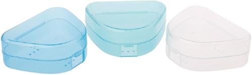 Miniatura 1 de ljhnba Caja de almacenamiento de ortodoncia para prótesis dental, caja de almacenamiento para baños, bandeja de almacenamiento, organizador de