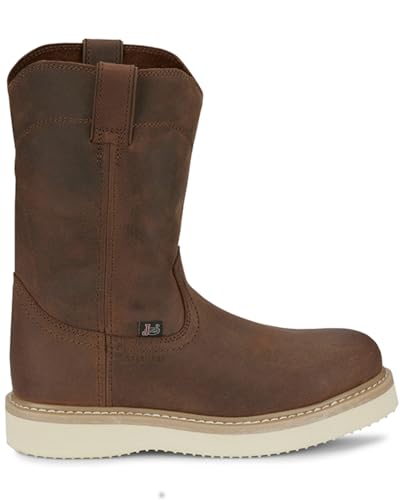 Justin Men's Pull-On Work Boot Steel Toe - Ow47112