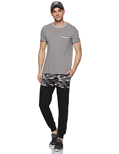 Image of Men's Slim Joggers (INK-SS20-KJG04PB Grey camo 32)