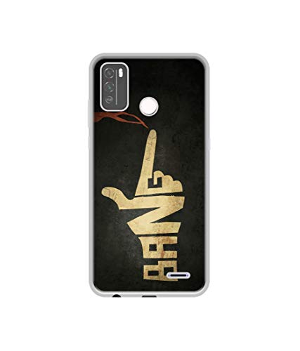 Image of Casotec Pointing Design Printed Silicon Soft TPU Back Case Cover for Micromax in 1b
