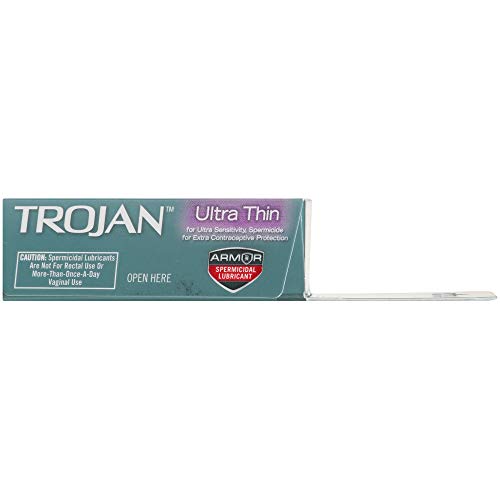 Trojan ATJ92720 Condom Sensitivity Ultra Thin Spermicidal thumb #6