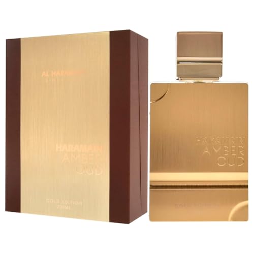 Image of Al Haramain Amber Oud Gold Edition for Women Eau de Parfum Spray, Vanilla,Pineapple, 6.8 Ounce